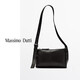 Massimo Dutti夏季新品2025女士配件纳帕皮革迷你斜背包06901646 棕色