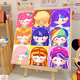 
Yonghuan cute little pony and Baoli surrounding digital oil painting DIY fill coloring children's hand-painted cartoon cartoon oil hy14079 20x20cm thick solid wood inner frame Highlight pigment + professional oil canvas + multiple brushes + wall hanging accessories