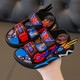Children's sandals, boys' shoes, summer sports beach shoes, boys' non-slip, soft sole, breathable children's shoes, sky blue 27