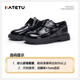 Carter Rabbit children's black leather shoes 2025 autumn new kindergarten children's dress shoes stage performance shoes black 26 inner length about 17.0cm foot length about 15.8-16.4