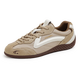 
Maden Speed ​​Racing Shoes Men's 2025 Summer New Retro Breathable German Training Shoes Thin Sole Sports and Casual Shoes Sand Color [Flat/Men/Fashion/Trendy] Maden Workwear 40