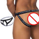 Yuchuntang Men's Underwear Sexy and Private Love 丨 Sous-coinces drôles en tissu nylon basse Nylon Hollow Hip Leveting Style M Recommandé 90-110jin [Jin est égal à 0,5 kg]