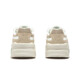 361 Chaussures pour femmes, semelles épaisses Chaussures blanches, chaussures de haut bas pour femmes, Nouvelle maille en maille légère de sports élastiques doux chaussures décontractées 6621 Feather blanc / abricot marron 6621 40