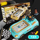 Celebon Racing Level Adventure Game Machine Simulation Fahren Lenkrad 3-6 Jahre Kinderspielzeug Geburtstagsgeschenk Ka-35 Blue Game Machine [288 Levels] Ladeversion Rennstufe Abenteuer