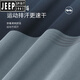 
JEEP SPIRIT Sports Set Men's Summer Ice Silk Quick-Drying Vest Fitness Clothes Loose Outdoor Running Badminton Clothes Training Shorts Gray Sports Set [Speed ​​Drying Breathable] L
