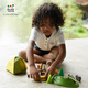 
PlanToys wooden simulation outdoor camping set children's toy scene ornaments 6624 6624_ outdoor camping set