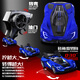 Zhouke 25 remote control car charging models four-wheel drive high-speed drift racing gift sports car model charging children's electric car Dark Night Black Bull four-wheel drive + full proportional throttle + 3-speed variable speed standard 1 body battery free set of tires + snow