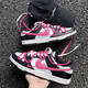 耐克（NIKE）定制球鞋 Dunk 活力三勾 时尚 简约潮流板鞋 FD4623-131 DD1391-100 定制球鞋不退不换 35.5