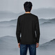 HLA Heilan long-sleeved T-shirt for men in autumn 25 mountains are not high series round neck bottoming shirt for men