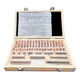
Precision measuring block high-speed steel metric block gauge 3883 blocks 10 micrometer testing standard measuring block set 32 ​​pieces - level 1