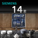 SIEMENS 14+2 sets of independent dual-purpose all-purpose cabin dishwasher, first-class water efficiency, precise vortex washing, dynamic circulation drying, 96h storage and sterilization SJ23HI00KC