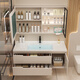Submarino Camineta de baño de madera maciza cremosa Combinación Cerámica Integrada Integrada Baño Washbasin Washbasin Combination Washbasin 7036 Camino de crema Se puede comprar e instalar estilo de cuadrícula de gabinete inferior