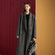 Sancai 2025 winter new double-sided woolen coat woolen coat long S