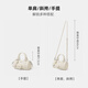 Официальный сайт Cinvaikrose Small C/K Bag Women's Women's Sag 2025 Новая ручная сумка для боулинга большая емкость Crossbody Baging Женская сумка Beige White