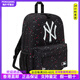MLBX MLB co-marquée Modèle imprimé à la mode Polyester (polyester) Backpack Hommes et femmes ordinaires Black