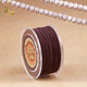 Elastic cord core-spun elastic cord beaded bracelet rope fashion jewelry rope pierced rosewood diamond star moon bodhi elastic cord - brown - 1.0mm about 25 meters - 1 roll