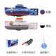 Mini -U -Boot -Spielzeug Jungen drahtlose Fernbedienung Ladung Atom -U -Boot Kleines Spielzeugschiff Militärmodell Kinder Blau verbessert Splash Wasser Fernbedienung