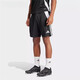 阿迪达斯 （adidas）男子足球健身速干透气五分裤训练运动短裤GK9602官方旗舰正品 IC1484经典速干黑条纹 M