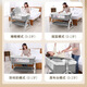 BOE [Flagon officiel] Occ Multifonction Berceau pliable pour bébé amovible Portable Baby Cradle Bed 1 Gray + Mosquito Net + Matelas + Panier de rangement + table de couches