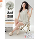 Modal nightgown for women in summer 2025 new model plus size plus size with chest pad thin ice silk vest suspender shorts FY-9856 M [80-100Jin [Jin equals 0.5 kg]]