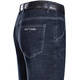 Sept Wolf (SW1960) Spring and Summer Min Cotton Jeans Business d'âge moyen masculin Straight Size Casual Waby Dad Pantalable Breathable Long Pants 3891 Zhonglan Summer Thin 31 [2 pieds 4]