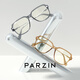 Parsons neue leichte Anti-Blau-Lichtbrille-Rahmen für Männer und Frauen PJ15839 Rauchgrau + No-Grad-Anti-Blau-Lichtlinse