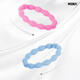 M2KA Doudou high elastic hair band girls high ponytail head rope fashion hair tie rubber band super hot hair accessories color * 5 pieces