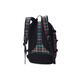 Converse Edge sac à dos décontracté à plaid zipper polyester sac à dos sac à dos ordinaire homme et femmes noir