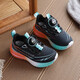 Zapatos para niños guerreros para hombres y zapatillas para correr para hombres nuevos perillas casuales zapatos deportivos casuales wz-b797t negro y azul 33