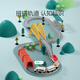 Mingta (Ming Ta) Electric Small Small Track Gleisspielzeug für Kinder mit Hochgeschwindigkeitszug Jungen und Mädchen durchbrechen den Big Adventure Electric Track Train 69 Teile - Smart Sound - 財 Standardkonfiguration