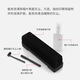 Zhiting next day delivery vinyl record agent brush cleaning brush LP gramophone cleaning dust removal stylus brush cleaning liquid carbon fiber antistatic brush sponge bristle brush stylus set velvet brush + stylus brush + 30ML detergent set