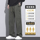 
Official flagship store 2025 spring and summer new men's casual trousers work pants straight loose wide-leg pants Filaz9856 light gray FN M