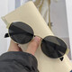 Lunettes de soleil de style Tongyumou Hong Kong pour femmes 2025 Nouveaux lunettes de soleil en métal européen et américaine