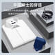 雅戈尔旗舰官方店短袖衬衫男免烫商务休闲职业百搭正装条纹纯色白衬衣舒 小紫条(DX6624) 42 (适合150-160斤)