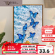 Drei-April-Tiger Schmetterling Digitalölmalerei 2025 Neue Zeichnungs- und Wasting Time Artefact DIY Handgefertigte Ölgemälde farbiges Acrylmalerei