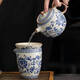 Yonghuan ru kiln kiln set the set set new the house the brasseer léger luxe kung fu tasse tasse bol coquette box cadeau
