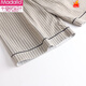 Pantalon de pyjama en soie en coton modal Été 2025 Nouveau pantalon à cinq points pantalons de marche mince shorts décontractés pantalon à domicile adolescent DK695 L 100-120Jin [Jin est égal à 0,5 kg]