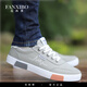 
Fan Xibo old Beijing cloth shoes men's shoes summer new canvas shoes trendy and versatile soft sole sports shoes men's flat-soled trendy shoes mesh 6167 gray single layer 39 standard code