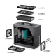 Sugar Cube Mechanical Master logic library series iF25 small chassis Matx desktop portable laptop computer small chassis supports 240 water cooling/170mm tower air cooling elegant black
