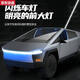 Amphibious Tiger Tesla Racing Pickup Rechargeable Remote Control Car Racing Baby Toy Car Sports Car Children Boy Model Crescent White Belt Light Tesla Pickup Rechargeable Remote Control Car Standard