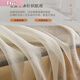 Japanese style log style gauze curtains cotton and linen bedroom cream window screens 2024 new living room dream gauze curtain apricot beige hook style width 1.5*height 2.7