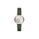 Emporio Armani Watch Quartz Bewegung Lederband 32mm weißes Zifferblatt Paare Fashion Watch AR11150 + Grünes Zifferblatt + Weißes Zifferblatt (Übereinstimmung)