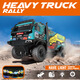 Fernbedienungs-Lkw 1: 35RCTruck Offroad Fernbedienungskontroll-Lkw Kinderaufladbarer Spielzeugwagen ZK01 Yellow 1:35