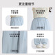 
Hanhan Xiang girls' pants summer thin 2025 new summer clothes children's pure cotton scimitar wide-leg pants casual girls' children's radish 15273 blue 150