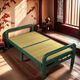 
Qinkai iron frame bamboo marching bed folding single bed integrated lunch bed bamboo board bed bamboo bed cool single double bed stable practical 192 length * 95 width-16851