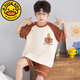 G.DUCKKIDS儿童睡衣男童夏季2025新款男孩纯棉短袖卡通中大童家居服全棉套装 【棉】NT-693 165 S码 身高143-153厘米65-85斤