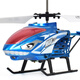 Jingsen [King of Smash] Fernbedienungsflugzeug: Hubschrauber: Modellflugzeug-Drohnenlegierung Ladekinderspielzeug Boy Geschenk 4,5-Sieger rot [Haifischlegierungs-Seite Flugmodell] Standard-Set mit Ladungskabel + Fernbedienungsbatterie +