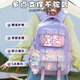MXSP 美乐小学生蒂书包女童一二三四六年级大容量2025新款护脊双肩包 紫色小号33款-礼品40件套