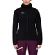 Mammoth (Mammut) Solid Color Logo Print Kapuzenzipper Langarmjacke für Frauen schwarz xs
