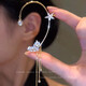 Miao Yijia Earrings Tassel Earrings Earrings Earrings Earrings No Piercing Girls Birthday Gifts Women 2025 New Jewelry Earrings Jewelry Star Flower Tassel Earrings Pair
